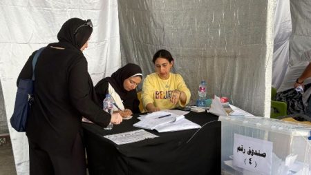 غلق باب التصويت في انتخابات مركز شباب سموحة لاختيار مجلس جديد