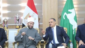 احتفالا بعيدها القومي الـ145.. محافظ الشرقية يستقبل وزير الأوقاف