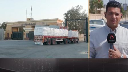 زاد العزة 285.. الهلال الأحمر المصري يُطلق قافلة بآلاف الأطنان من المساعدات لغزة