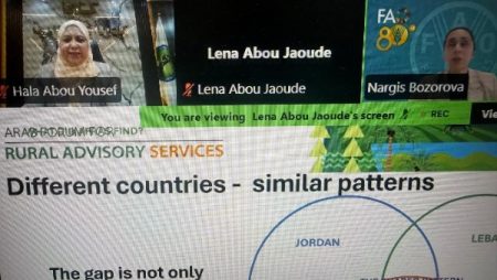 الزراعة: لجنة مبيدات الآفات تشارك في ويبنار إقليمي لـ “الفاو” لتعزيز الخدمات الاستشارية