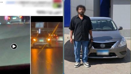 القبض على شخص استعرض بسيارته بالقاهرة
