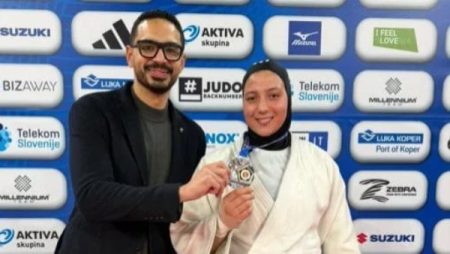 صفا سليمان تتأهل لمباراة الميدالية البرونزيه ببطولة جراند سلام