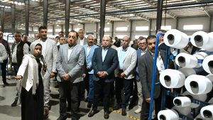 رئيس الوزراء يفتتح مصنعا لإنتاج خيوط البوليستر بالمنطقة الاقتصادية لقناة السويس