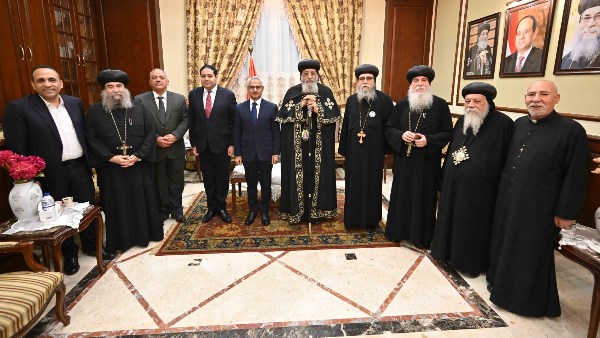 حفل استقبال بمناسبة زيارة البابا تواضروس لإيبارشية ببا والفشن | صور حفل استقبال بمناسبة زيارة البابا تواضروس لإيبارشية ببا والفشن | صور