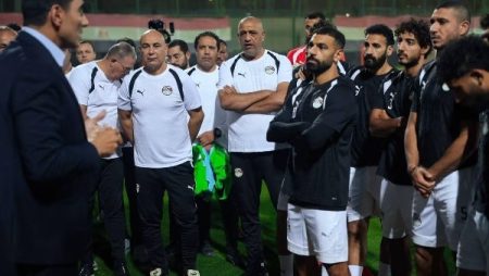 في حضور وزير الرياضة.. منتخب مصر يخوض تدريبه الأخير بمركز المنتخبات