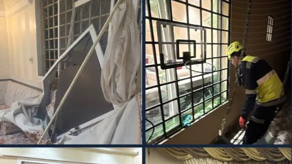 الدفاع المدني السعودي: 4 إصابات وأضرار في 15 منزلاً جراء سقوط شظايا صاروخين بالرياض .. صور