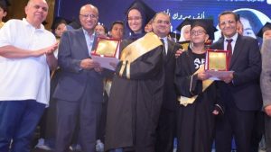 من أوائل الشهادة الابتدائية بإدارة الدقي التعليمية.. نقابة الصحفيين تكرم زياد هيثم نجل الزميل هيثم محمد