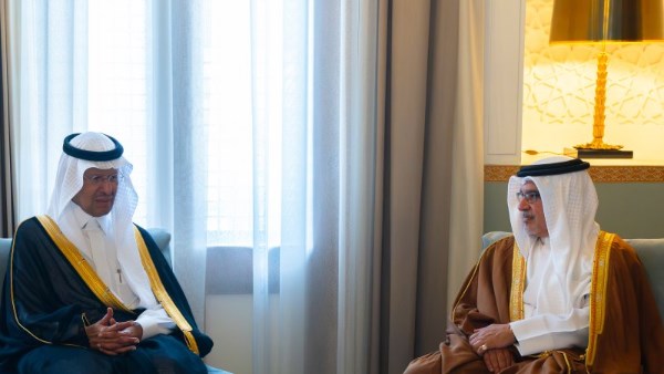 ولي العهد البحريني: أمن السعودية جزءٌ لا يتجزأ من أمننا.. ونتضامن مع المملكة فيما تتخذه من إجراءاتٍ لحماية سيادتها
