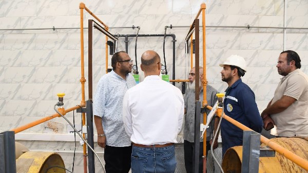 رئيس مياه الجيزة يتفقد في جولة ميدانية موسعة محطات الصف وأطفيح رئيس مياه الجيزة يتفقد في جولة ميدانية موسعة محطات الصف وأطفيح