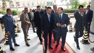 محافظ المنوفية يشارك في مؤتمر المبادرة الوطنية للمشروعات الخضراء بالغربية