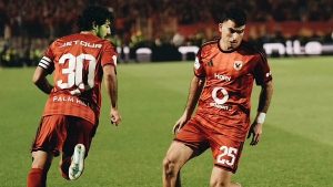 أسيست محمد هاني.. عمر الساعي يسجل الهدف الأول للنادي الأهلي في شباك القناة بالدوري