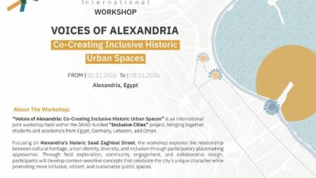 مكتبة الإسكندرية تستضيف ورشة دولية لتطوير المناطق التاريخية