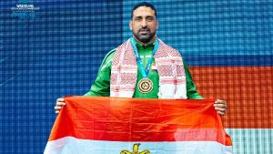 بعد حصده برونزية العالم في المصارعة.. ماضي: تمنيت التكريم من وزير الشباب