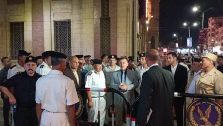مدير أمن كفر الشيخ يتفقد الخدمات بمولد سيدي إبراهيم الدسوقي.. صور