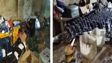 ضبط 2000 قطعة خلاط مياه مجهول المصدر بالقليوبية