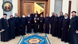 بمشاركة أساقفة ورهبان.. الأنبا مرقس يحتفل بيوبيله الذهبي بدير الأنبا بيشوي