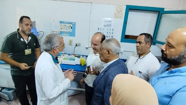 محافظ الدقهلية يتابع أعمال قافلة قرية الشرفاء الطبية المجانية بتمي الأمديد