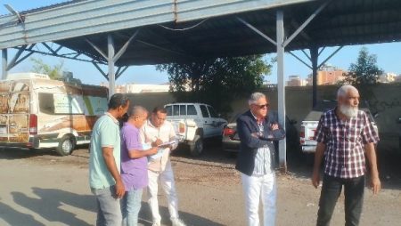 رئيس مدينة الغردقة يتفقد الحملة الميكانيكية.. توجيهات بالصيانة المستمرة وتأمين المعدات