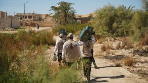بيت الزكاة والصدقات ينتهي من توزيع كراتين مواد غذائية ولحوم وملابس وكراسي لذوي الهمم بواحتي سيوة والجارة