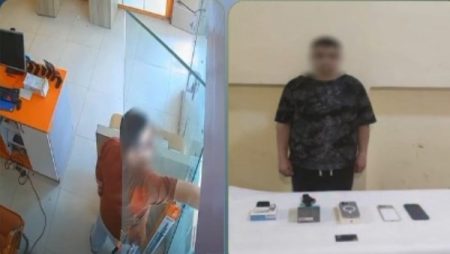 حبس صاحب فيديو سرقة هواتف وسماعات أذن من محل بأكتوبر